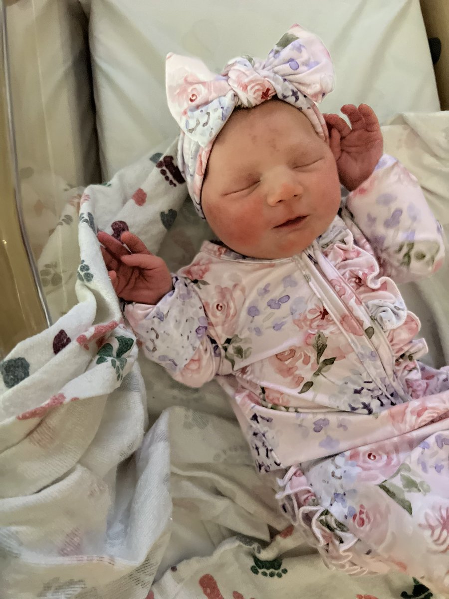 SierraDinges's tweet photo. Welcomed my beautiful baby girl, Genevieve, into the world on September 9, 2022. Over the moon and then some 💕 https://t.co/AiynhrzOxM