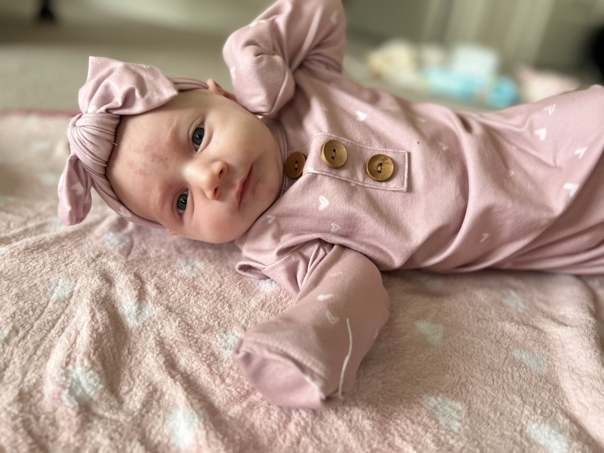 Welcomed my beautiful baby girl, Genevieve, into the world on September 9, 2022. Over the moon and then some 💕