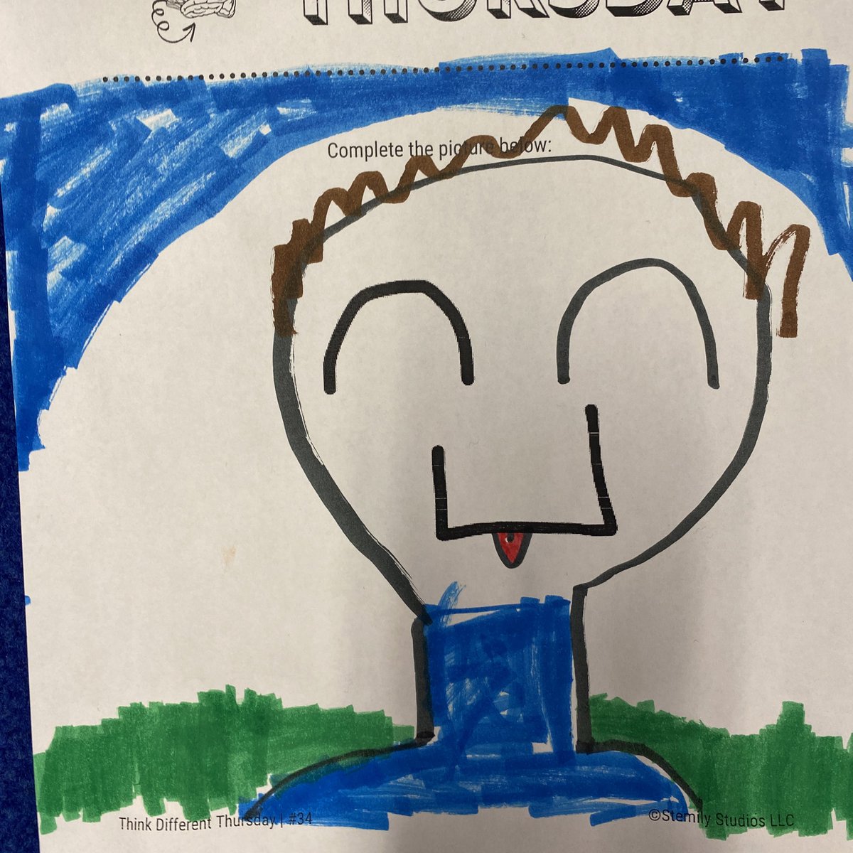 Think differently Thursday is my favorite way to a start off every Thursday. I LOVE seeing their creative minds at work! <a href="/WindsorWildcats/">WindsorWildcats</a>