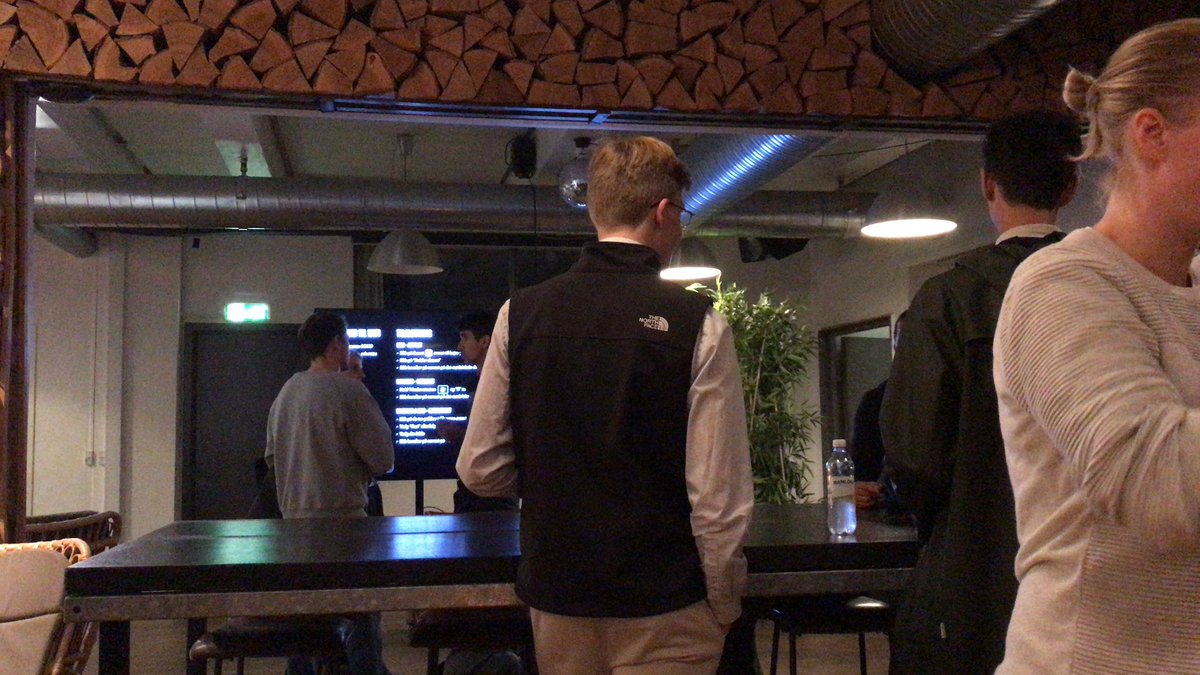 jesperbram's tweet photo. SoHo Copenhagen waiting for the Metaverse and Money debate to begin at Nordic Blockchain Association #metaverse #blockchain #Copenhagen https://t.co/ZEYW5TY3rK