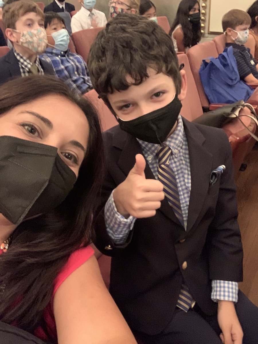 EducatorAkbar's tweet photo. Thank you @kencen and @NSOrchestraIRL for a melodious experience for these 4th graders! There are big smiles under those masks! @ForestvilleFCPS @FCPSRegion1 https://t.co/W6DX9KyLAg