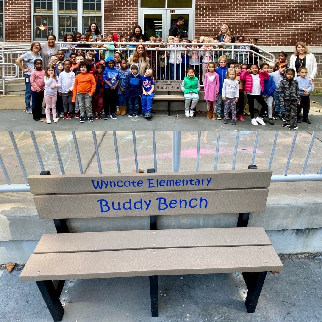 With financial assistance from its PTO, Wyncote Elementary now has a “Buddy Bench” on its kindergarten playground. The idea is simple: If a child feels lonely, they can go to the bench to signal that they need someone to play with. Another child will see… instagr.am/p/CjqWnTXuFmy/