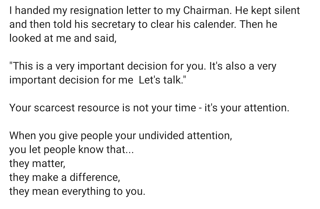 Enaknya saat #resign, kita diskusi..
Bukannya malah dibiarkan pergi tanpa ada kata2...