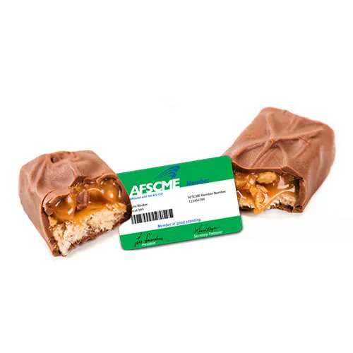 Be diligent and check your child’s candy this year. I found a union card in my daughter’s Snickers and now she’s renegotiated her allowance and wants hazard pay for taking out the trash. No words.