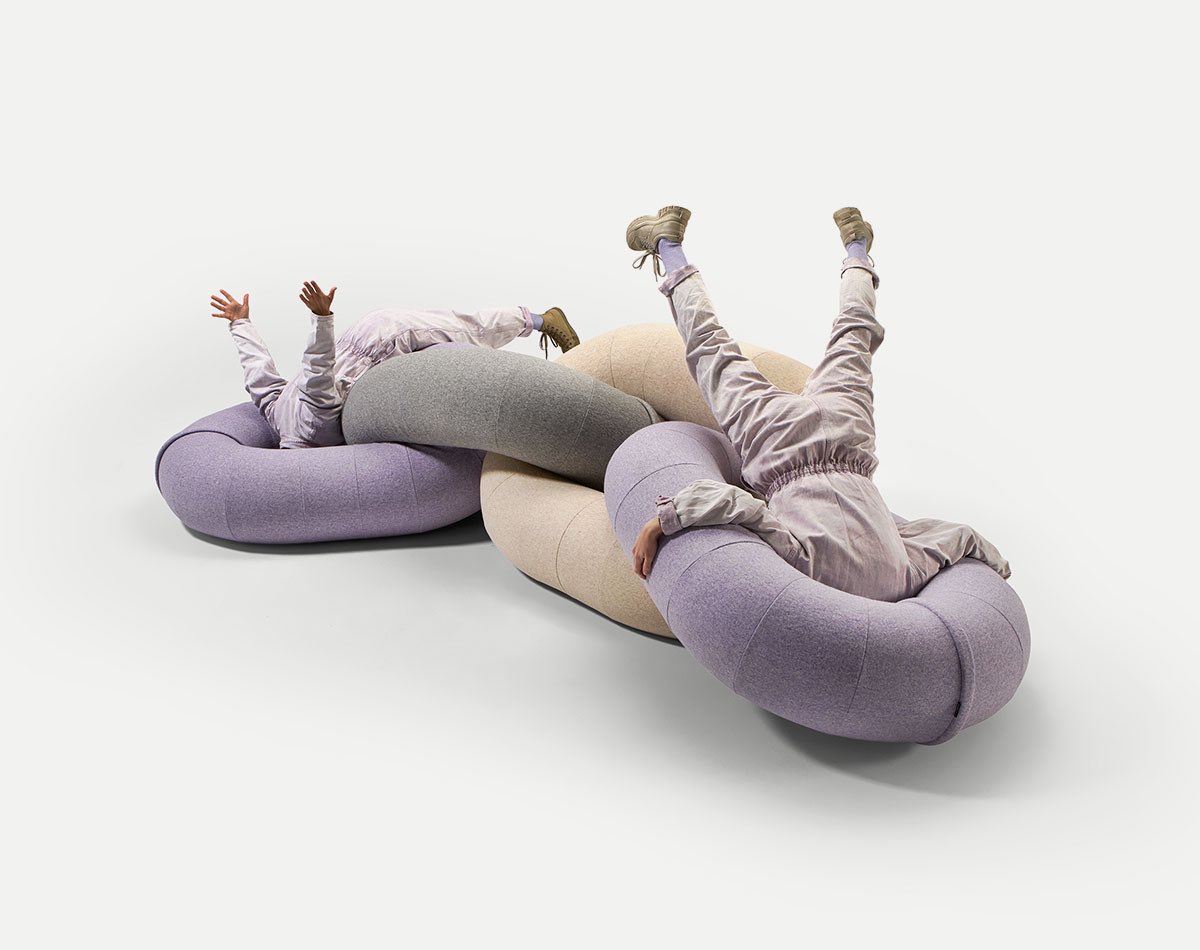 designdocument's tweet photo. "LOOP + LINK" Sofas by Raw Color &amp; Sancal https://t.co/xAKl1HmKwM