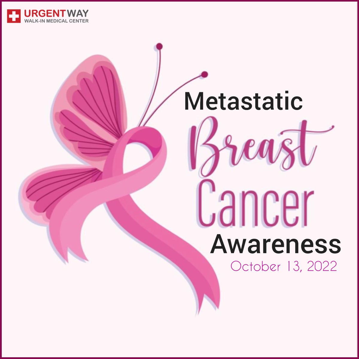 urgentwayNYC's tweet photo. METASTATIC BREAST CANCER AWARENESS DAY - October 13
Metastatic Breast Cancer Awareness Day on October 13 is a time to gain and spread knowledge of what sufferers are up against and how society can help.
#metastaticbreastcancerawarenessday #lightipmbc2022 #dontignorestageiv https://t.co/8yQvcbNXHl