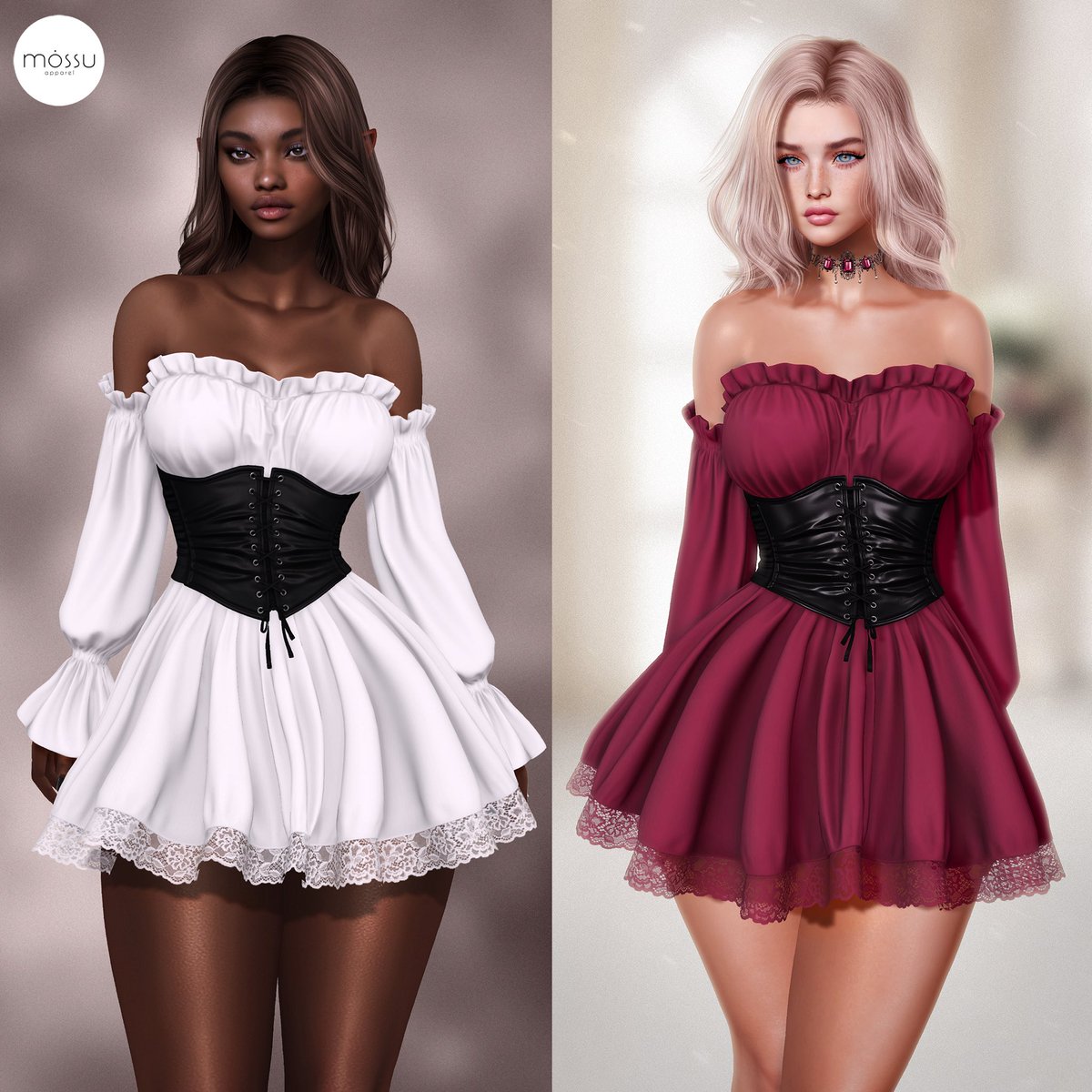 MossuApparel's tweet photo. We are in love with our new Maeve dress at Equal10 event 💘 Are you? 😍 Shop here: https://t.co/Z0pfoj69u5

#mossu #secondlife #metaverse #meta #3d https://t.co/g953s5p1JC
