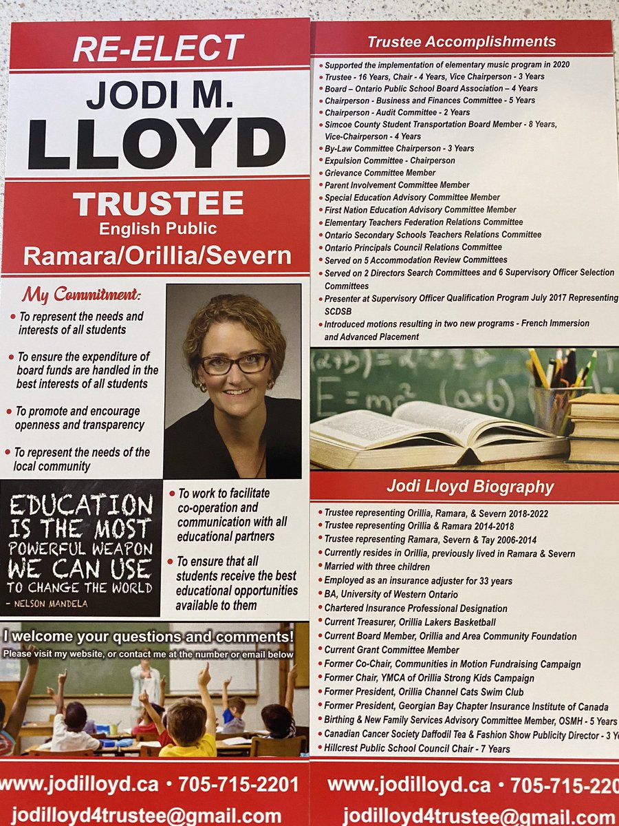 Voting has started Orillia,  Ramara, Severn and Orillia!