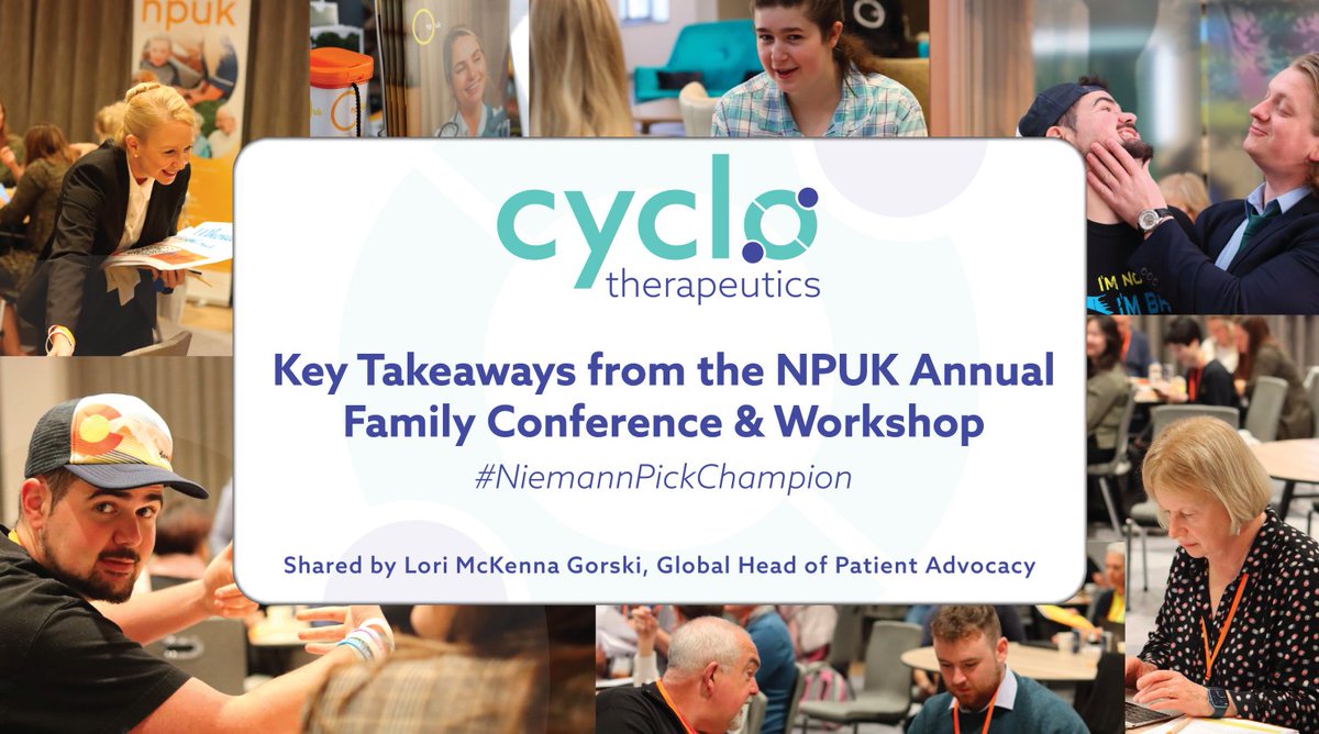 Cyclodexpert's tweet photo. Our Key Takeaways from the @NiemannPickUK Annual Family Conference & Workshop https://t.co/VCNfJEO6DU
#NiemannPick #NPC1 #NiemannPickAwarenessMonth #TeamNPUK #NPUKFamily #NiemannPickUK #NPUK #NiemannPickChampion https://t.co/j6bFgSf82b