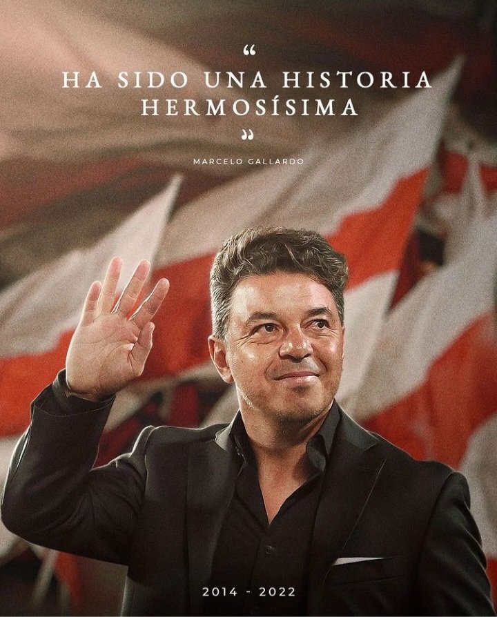 lmgandolfo's tweet photo. Gracias totales. Gracias por tantas alegrias. Todo @RiverPlate te va a extrañar https://t.co/NGmq4YTpAj