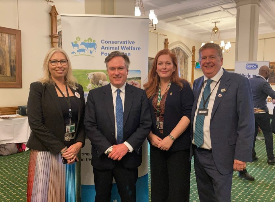 ConservativeAWF's tweet photo. On World #CageFreeDay we remember our reception in March this year with @RSPCA_official and @humaneleagueuk which called for an end to cages for laying hens in the UK - the subject of our Patron @HenrySmithUK's Private Members Bill #HelpBeatrice #EndTheCageAge https://t.co/jrwryYrseq