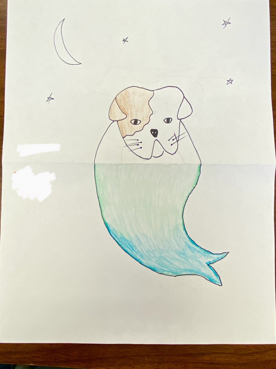 More Drawing I collaborative exquisite corpse drawings! The final product is so funny!