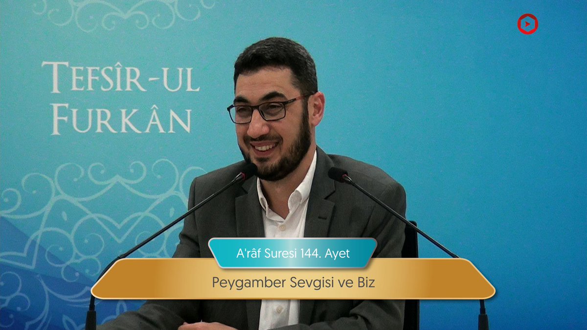 [310. Ders] Abdullah İmamoğlu İle Tefsîr-ul Furkân - Peygamber Sevgisi ve Biz A'râf Suresi 144. Ayet CANLI Yayın ► youtu.be/iiYwhF1ypbw #Abdullahİmamoğlu_GününAzığı #Mevlid1444