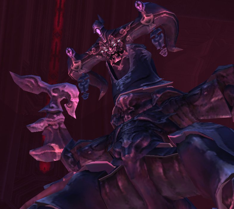 Today's Final Fantasy character is Hades from Final Fantasy XI: Seekers of Adoulin!