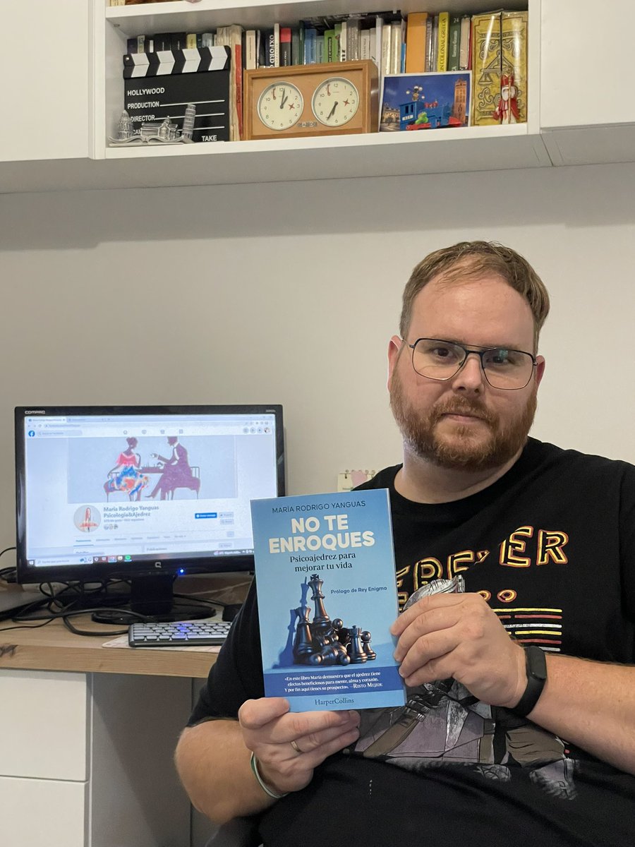manueljlizana's tweet photo. Pedazo de lectura que me voy a marcar… gracias a @merybliya #noteenroques #chessgame #chess #ajedrezeducativo #ajedrez #ajedreztime #auladjaque #gambitodedama #libros #LecturaRecomendada https://t.co/6td39R9wnd