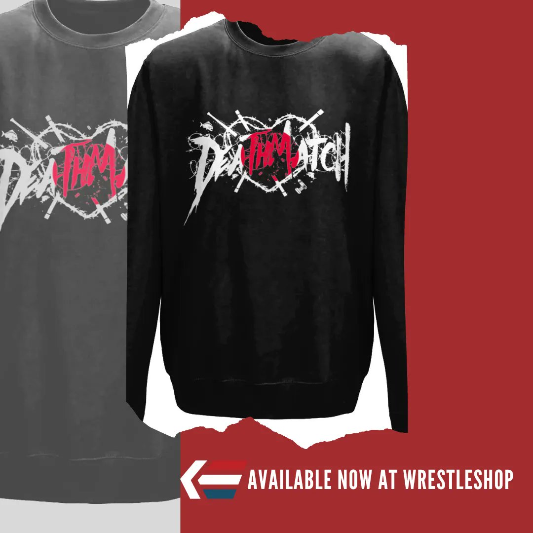 WrestleTalkMag's tweet photo. The winter nights are drawing in and the weather is definitely getting colder. 

Don't worry, though, because we've got you covered with winter wear from our Wrestling Specials range.

Take a look at this Deathmatch-themed sweater available from https://t.co/uCuIIV3FR6 https://t.co/TBOi2dsewM