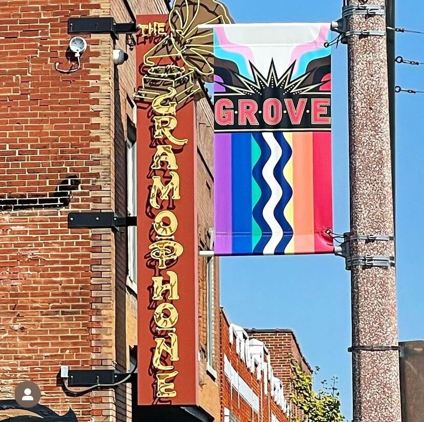 The Grove STL tweet media