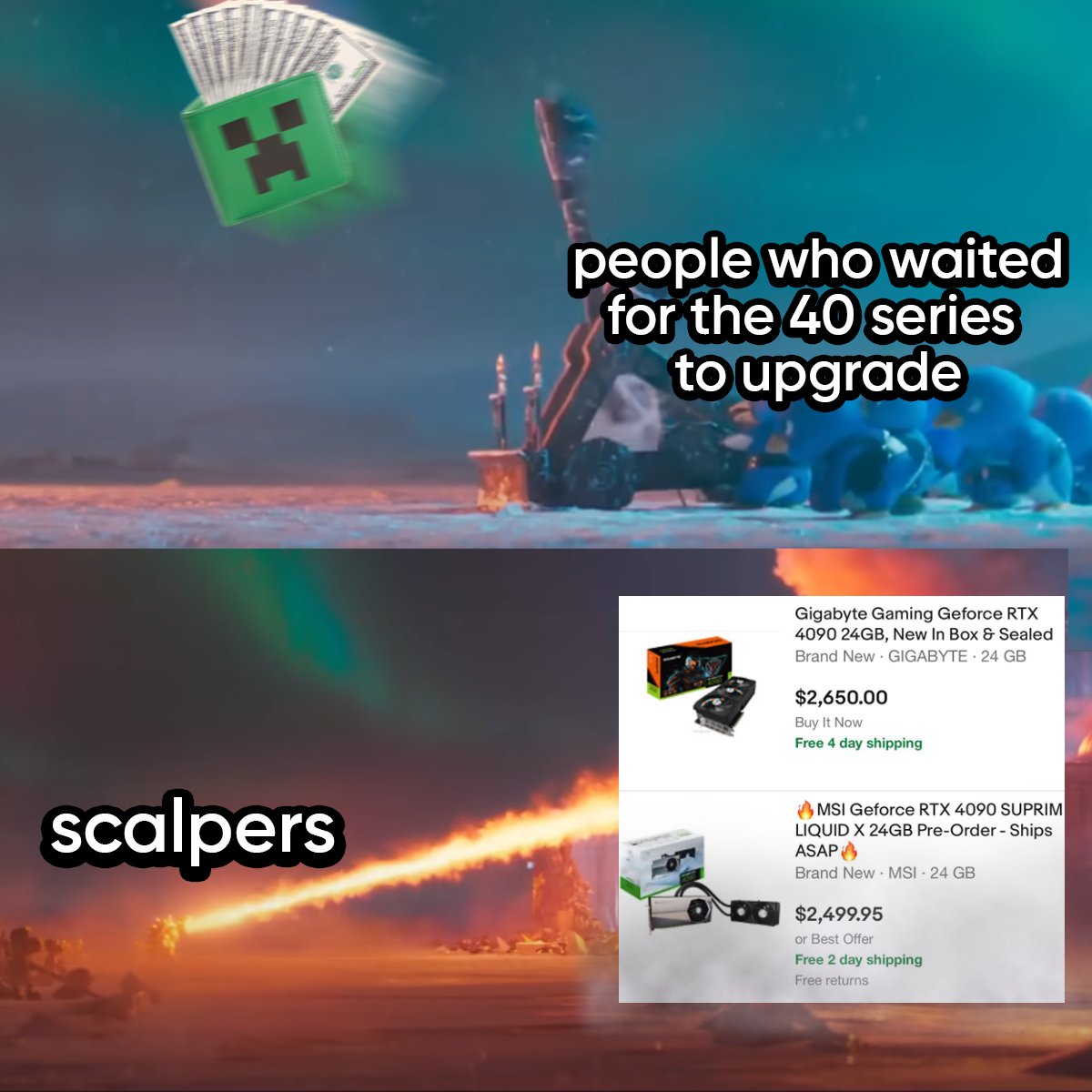 LinusTech's tweet photo. feels like 2021 again 🙃 https://t.co/ps940wvOuv