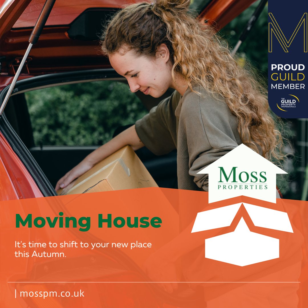 Autumn is a great time to move home🏡
Don't be-leaf us? 🍂 More details here 👉 bit.ly/3Sgcdis 

Move with Moss, contact our Sales Negotiator Fran on 📲 07896 988 300 or our Lettings Manager Victoria on  📲 07896 988 311