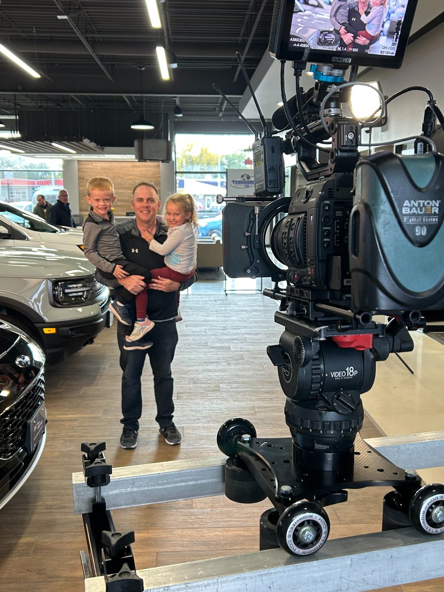 Another great session with Justin Gaard <a href="/jgkfan/">Tasteless Box of Mashed Potatoes</a> of <a href="/KFAN1003/">KFAN1003</a> today at <a href="/TenvoordeFord/">Tenvoorde Ford</a> . It has been a great partnership. He even gets his kids into the act!