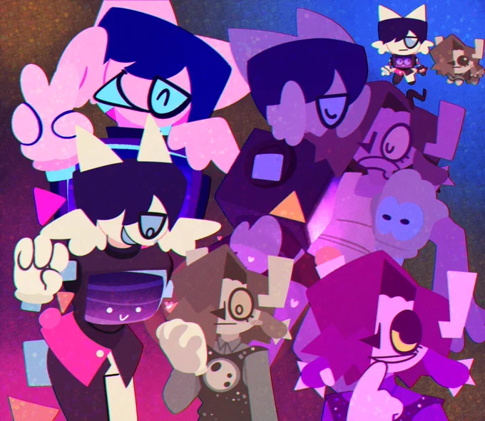 Hi, I'm Jones! I do art stuff I guess.I pretty much solely draw oc content that includes my furries, robots, and other freaks but occasionally I might do  fanart for something I like Please don't follow me expecting fandom art. (you will be sad)Extras below 