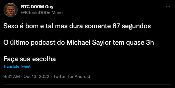 MaximalistaBTC's tweet photo. ESCOLHA FÁCIL @BitcoioD00mMano https://t.co/JTUB96BMCz