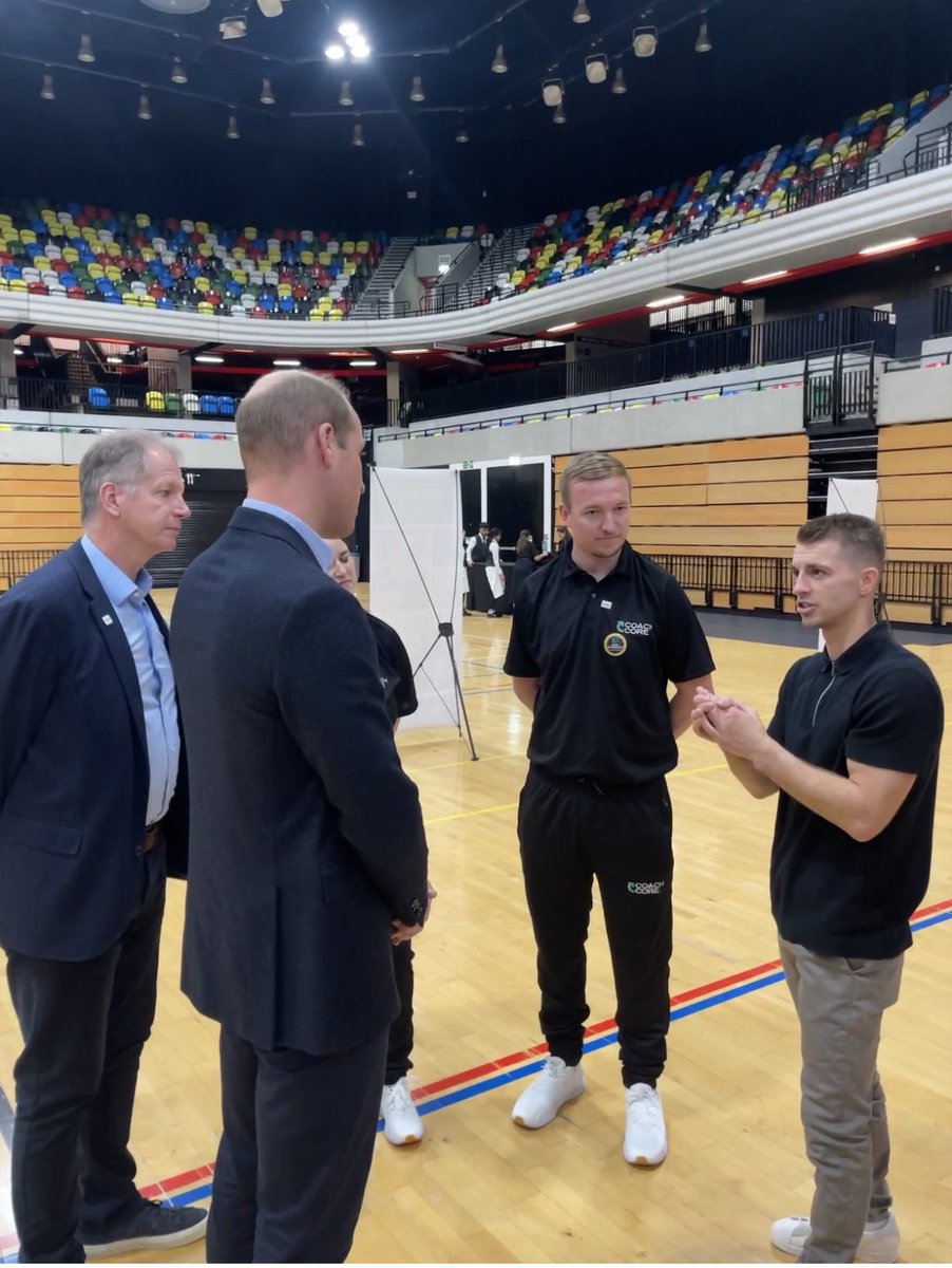 maxwhitlock1's tweet image. Truly an honour to have been introduced by Prince William today!! Very lucky to have Royal attendance supporting @WeAreCoachCore today!

Great day celebrating a successful 10 years of the programme!

Thank you @KensingtonRoyal