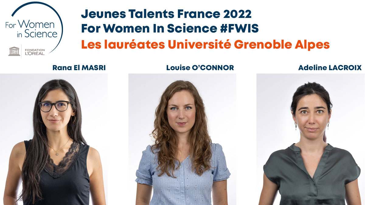 <a href="/4womeninscience/">For Women in Science</a> <a href="/FondationLOreal/">Fondation L'Oréal</a> <a href="/UNESCO/">UNESCO 🏛️ #Education #Sciences #Culture 🇺🇳</a> <a href="/LeCnam/">Le Cnam</a> 👏👏👏Bravo à tous ces jeunes talents et en particulier à nos 3 lauréates primées pour leurs recherches comme doctorantes <a href="/UGrenobleAlpes/">Université Grenoble Alpes</a> Rana El Masri, Louise O'Connor, <a href="/AdelineLacroix2/">AdelineLacroix</a> 💪
#FWIS