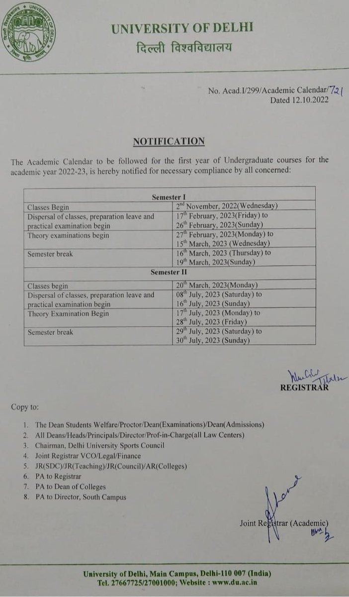 Delhi University on X: delhi-university-on-x-academic-calendar-for-the-first-year-of-undergraduate-courses-for-the-academic-year-2022-23-delhiuniversity-duadmissions2022-https-t-co-ivaedpiz3j-x