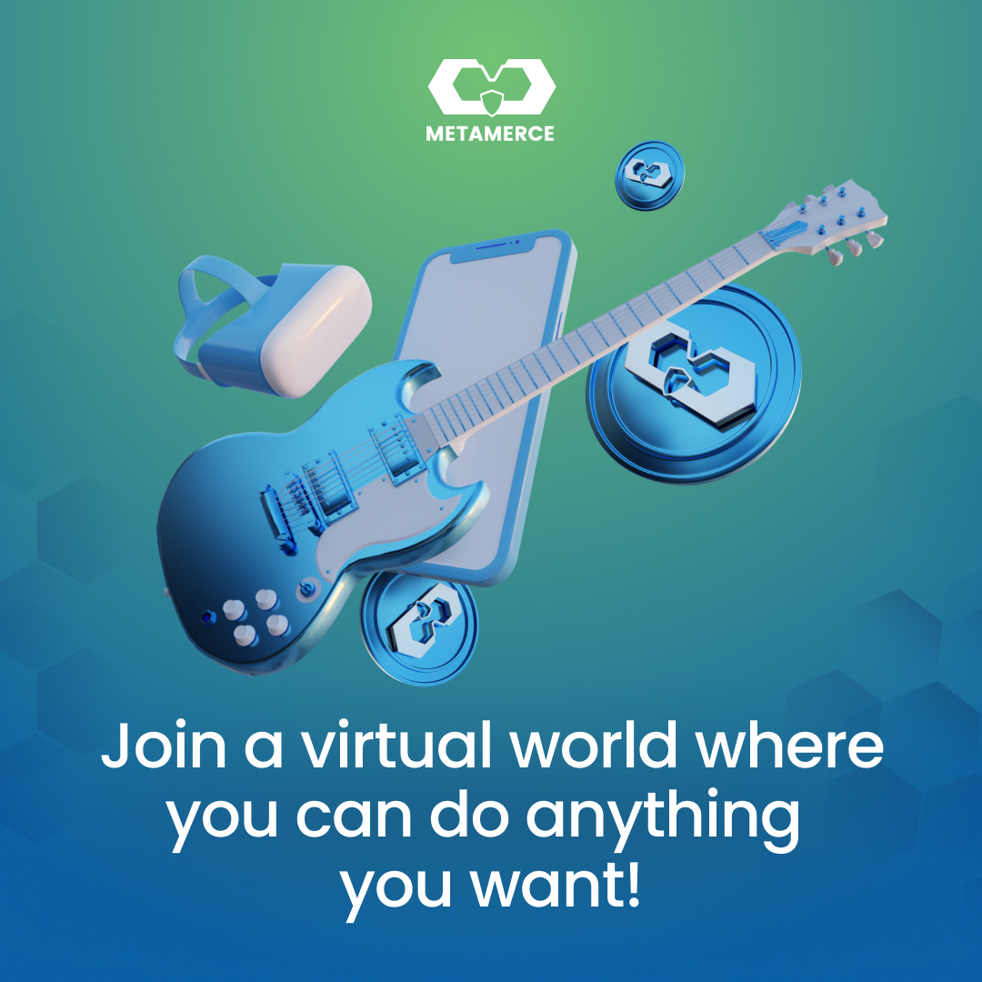 Metamerce's tweet photo. You will be amazed to know that artists are now streaming their concerts in the Metaverse! ๐
The best part is that you can do the same in Metamerce City! So, what are you waiting for? Come and join the fun! https://t.co/5IygCfHte6
#metaverse #metamercecity https://t.co/6wPKmKugTS