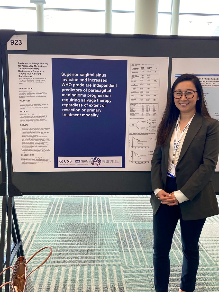 s_trybula's tweet photo. Energized and feeling grateful to attend @CNS_Update with so many friends and mentors. Now it’s time to get back to work!👩🏻‍⚕️ #neurosurgery #MedTwitter @NaderDahdaleh @MdOlabisi @NikhilMurthyMD @gurvinderkaurmd @amitayer @michael_cloney @NeurosurgeryNM https://t.co/061rE39zCg