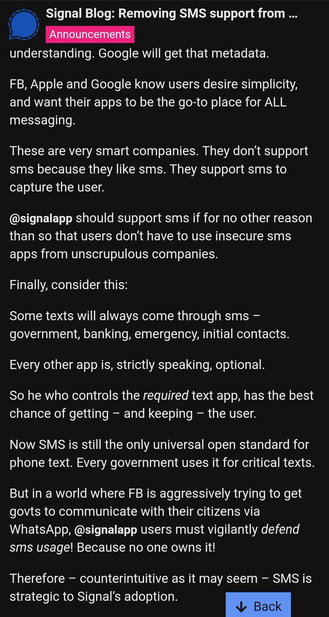 ZacharyCoffin's tweet photo. #SignalKeepSMS
3/contd https://t.co/NXPbVQVfTB