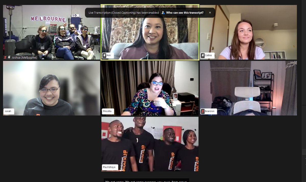 Project_Ndgtus's tweet photo. Did you join our #HACK2022 global connect call last Saturday? If you missed it, don’t worry. You can join us this Saturday to connect with over 40 cities and hear “what’s HACKing?” in their part of the world. 🥳🥳 https://t.co/bEtNYWi61m