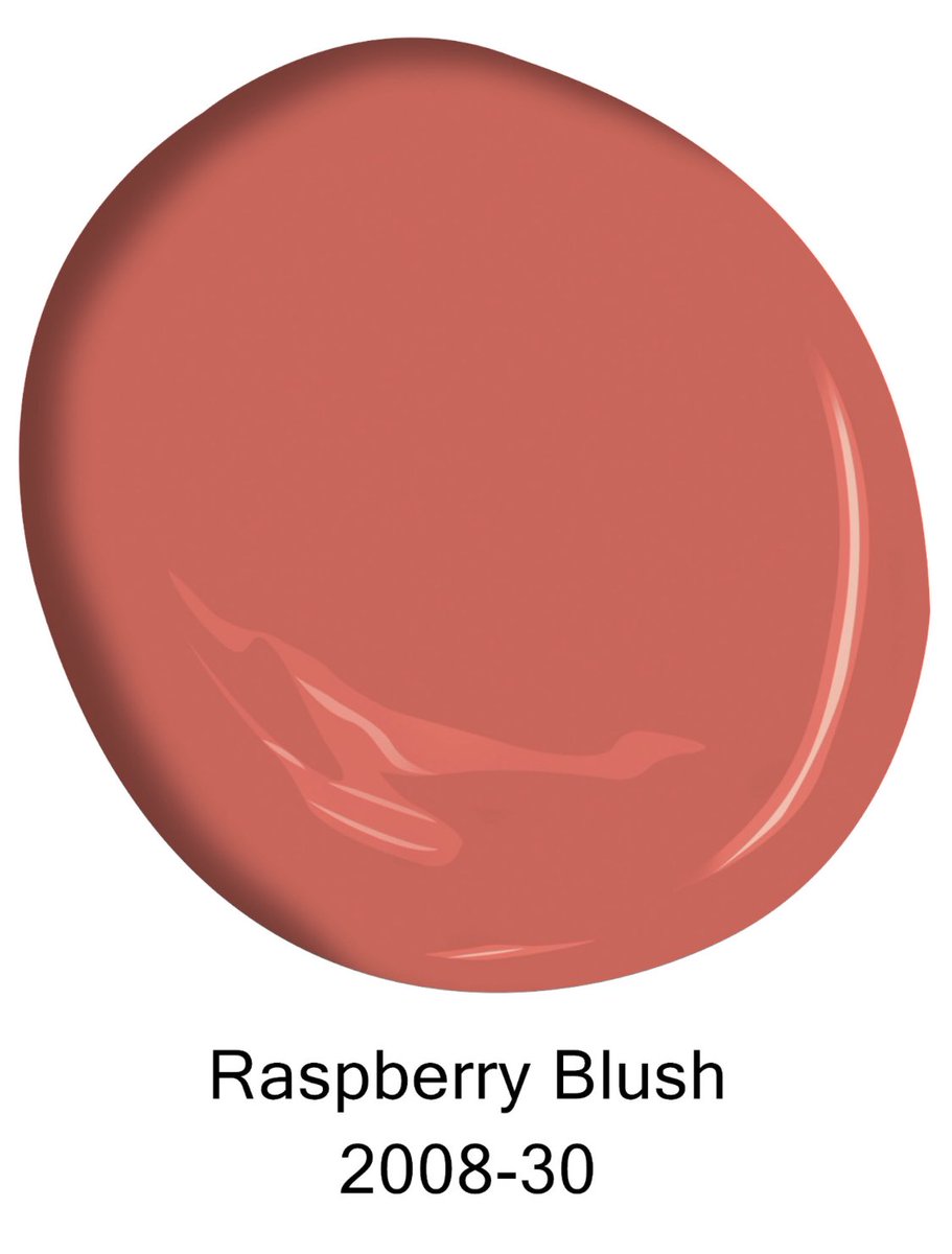 InteriorsTG's tweet image. You could say the Benjamin Moore 2023 Color Of The Year is meant to spark joy. The leader in paint and color has named Raspberry Blush the hue to watch for 2023. A saturated warming blend of red, orange and pink. #colourof2023 #rasberryblush #paintcolour