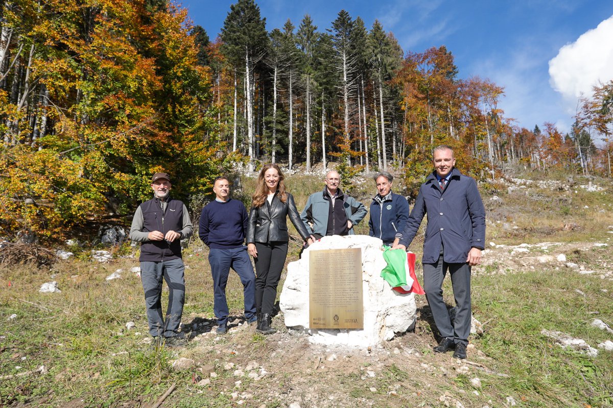 UniPadova's tweet photo. 🌲 Il bosco #800Unipd. Via al rimboschimento!

Oggi è iniziato il nostro progetto di ricostruzione della superficie forestale nell'area del Monte Zebio (Asiago), una delle zone più amate dallo scrittore Mario Rigoni Stern, danneggiata dalla tempesta Vaia.

https://t.co/WSpyL6lniH https://t.co/OXIDqVQgIi