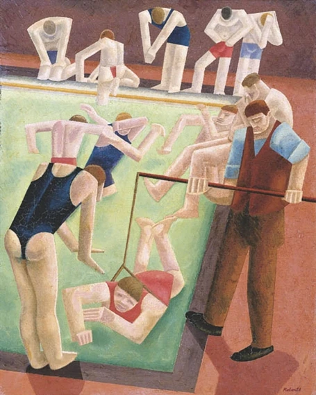 clarereynolds20's tweet photo. A swim a day.
William Roberts THE SWIMMING BATH, 1929
https://t.co/YRIK9M4qH0 https://t.co/3eKhjWCtZS