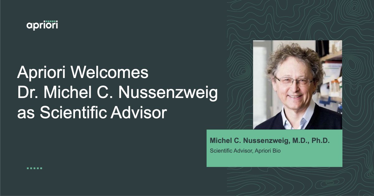 (1/2) We’re excited to welcome Michel C. Nussenzweig, M.D., Ph.D., as a Scientific Advisor. A Professor &amp; Senior Physician at <a href="/RockefellerUniv/">Rockefeller University</a> and an Investigator at @HHMINEWS, he’s known for research on the molecular aspects of the immune system’s adaptive and innate responses.