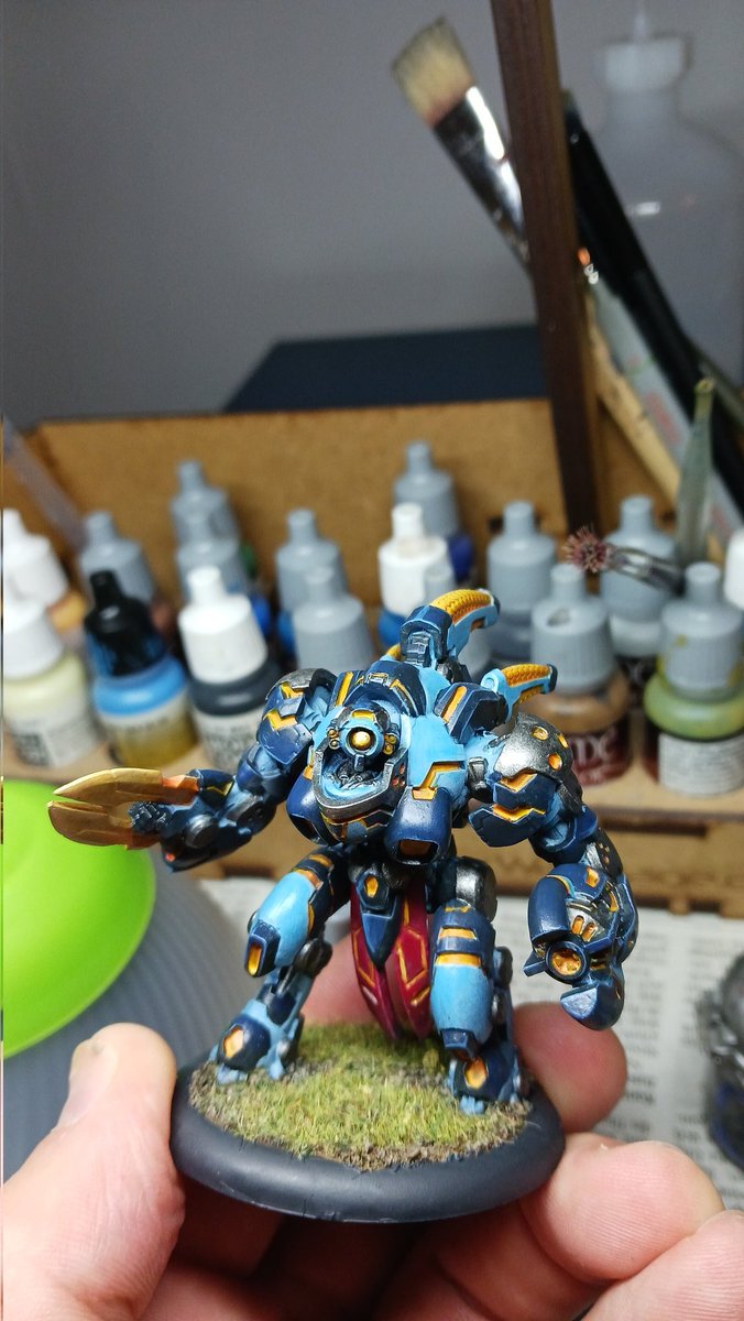VgArcheology's tweet photo. My lil Headsman from ISA Cadre
#Warcaster #warjack #miniaturepainting https://t.co/yKgYMBCGTD