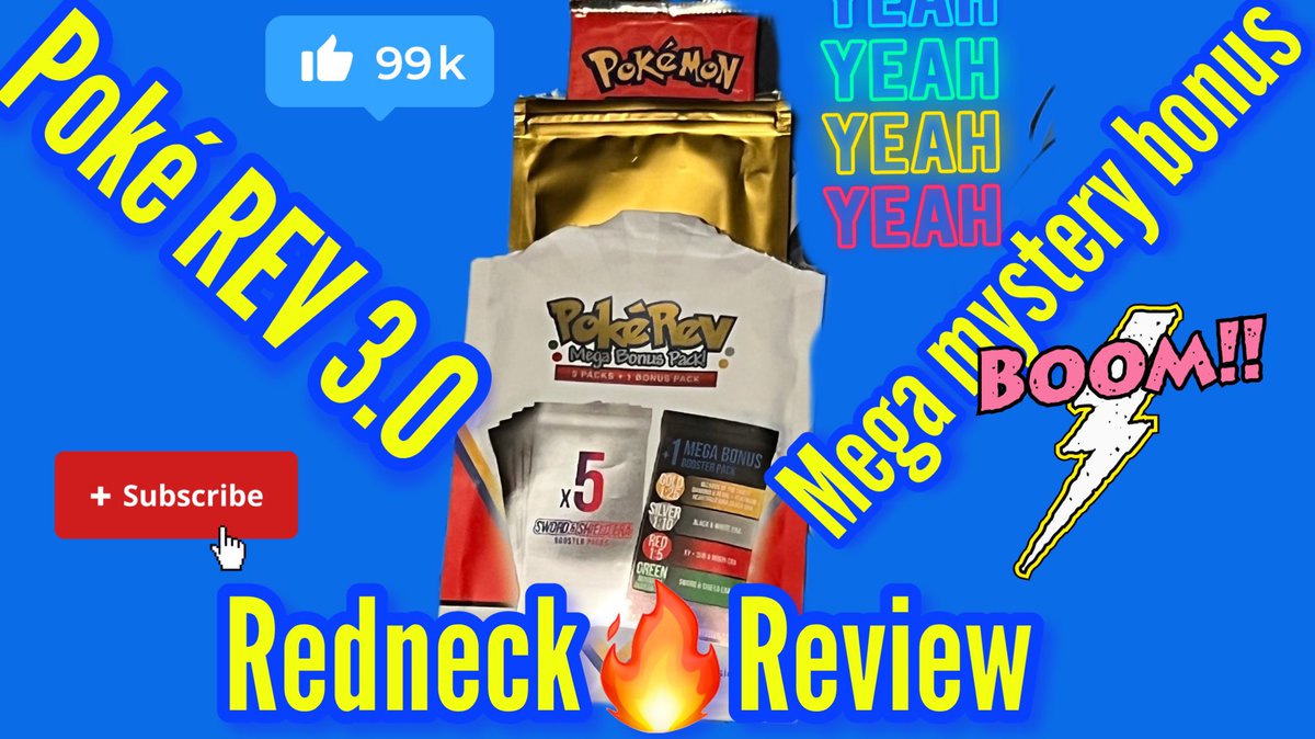 RedneckRevieww's tweet image. We just did it guys our 1st vintage pack on the channel from the POKÉREV Mega mystery bonus packs are pure fire 🔥 youtu.be/jT00es4Uv-E via @YouTube #pokerev #PokemonScarletViolet #Pokemon #PokemonTCG