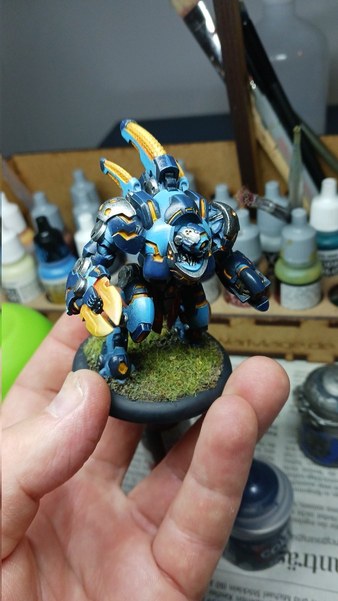 VgArcheology's tweet photo. My lil Headsman from ISA Cadre
#Warcaster #warjack #miniaturepainting https://t.co/yKgYMBCGTD
