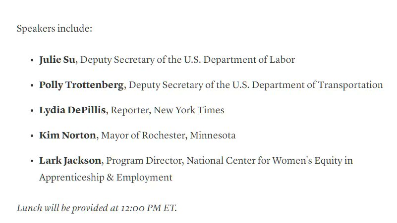 Shalin Jyotishi (@shalinjyotishi) on Twitter photo We at @newamericaEd are partnering with <a href="/USDOT/">U.S. Department of Transportation</a> & <a href="/USDOL/">U.S. Department of Labor</a> for an in-person event at our HQ in DC for an event featuring both Deputy Secretaries @JulieSuCA & <a href="/Pollytrott/">Polly Trottenberg</a>, moderator <a href="/lydiadepillis/">Lydia DePillis</a>, and on-ground local experts @MayorNorton. Join us!
newamerica.org/center-educati… We at @newamericaEd are partnering with <a href="/USDOT/">U.S. Department of Transportation</a> & <a href="/USDOL/">U.S. Department of Labor</a> for an in-person event at our HQ in DC for an event featuring both Deputy Secretaries @JulieSuCA & <a href="/Pollytrott/">Polly Trottenberg</a>, moderator <a href="/lydiadepillis/">Lydia DePillis</a>, and on-ground local experts @MayorNorton. Join us!
newamerica.org/center-educati…