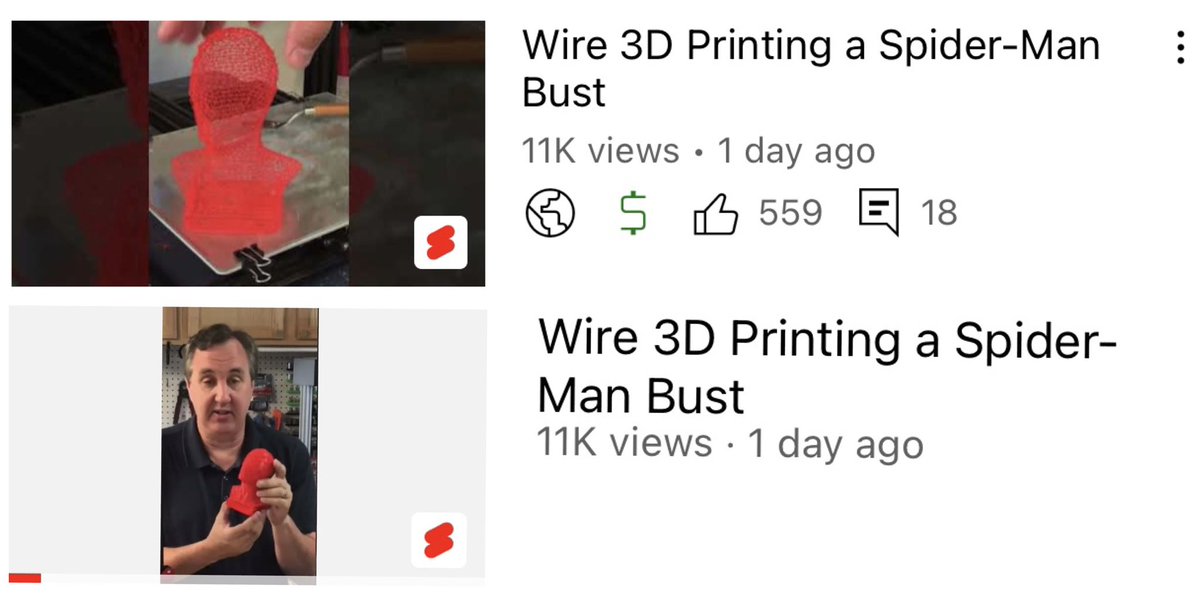 I just can’t figure out @YouTube Shorts thumbnails. I changed the thumbnail 30 min after release to the one on top, saved it and my internal feeds all show that. But publicly all I see is the bottom one. Which do you guys see in your feed?