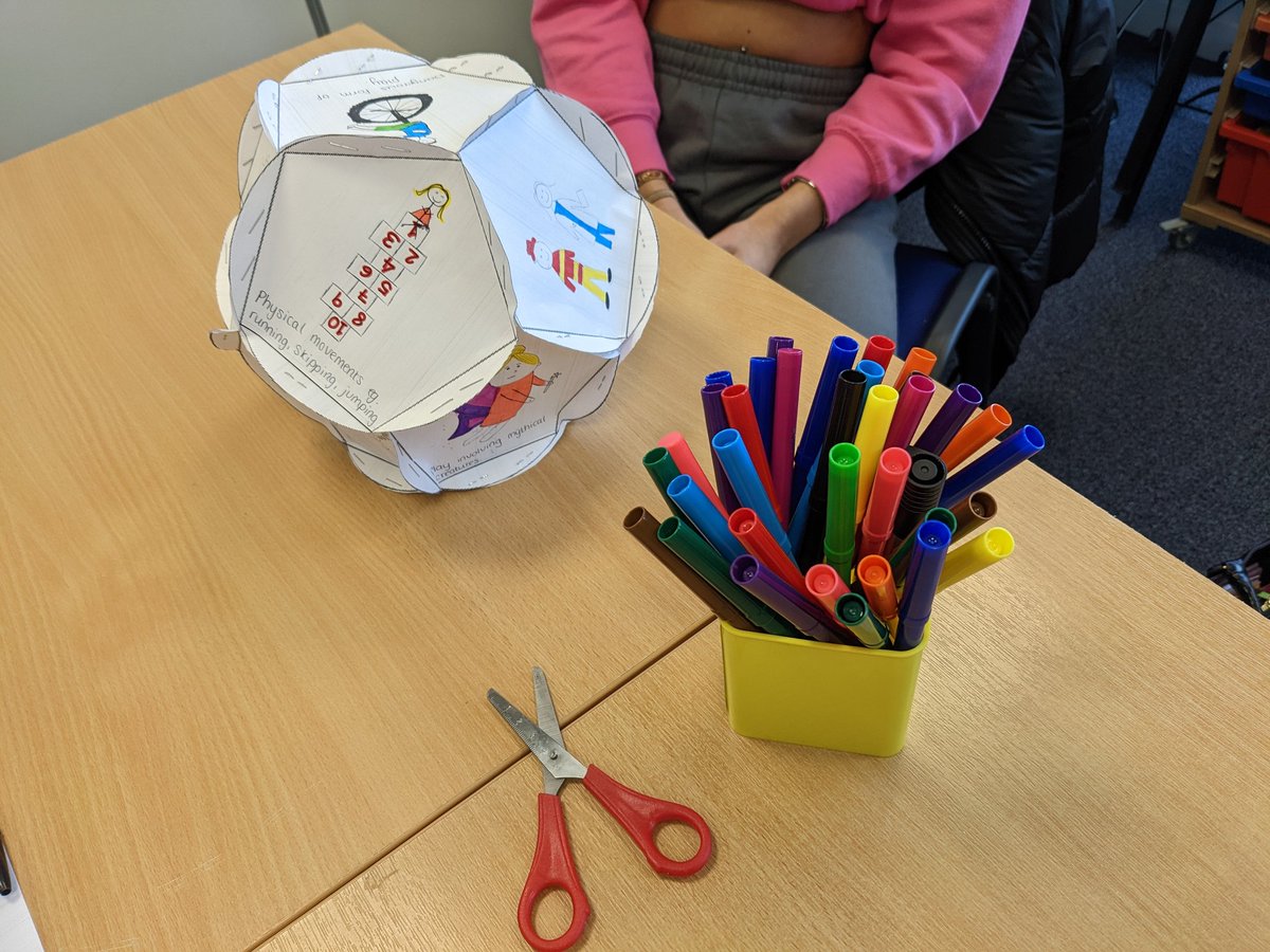 Foundation Apprenticeship Children and Young People students putting their creative skills to use to learn about the 16 types of play using bloom balls <a href="/Angela_R_ELC/">Angela Reid</a> <a href="/SLCek/">South Lanarkshire College</a> <a href="/SLC_ELC/">Early Learning and Childcare @ SLC</a> #choosecollege