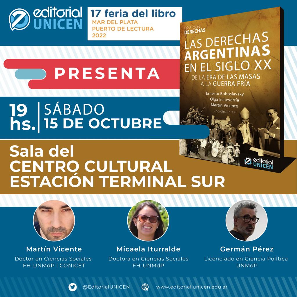 Este sábado tenemos presentación en la <a href="/FeriaLibroMdP/">Feria del Libro MdP</a> con invitados de lujo!
Te esperamos!!!