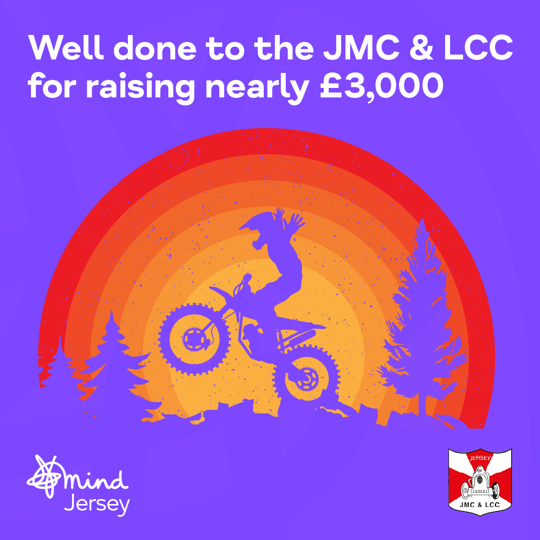 The Jersey Motorcycle and Light Car Club held a moto x memorial event on the 10th of September in memory of Steven Jeanne and raised an incredible, £2,902.10

A special thanks to Kieron Gregory for organising this event and to everyone involved.

💙

#MindJersey #mentalhealth