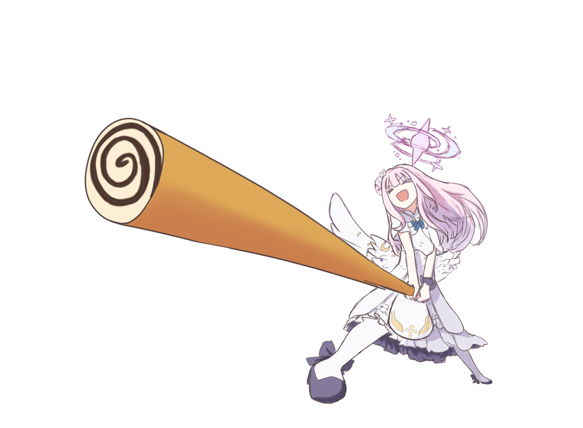 聖園ミカ きのこむし c103 ロールケーキ飽きたよ パーカー ブルーアーカイブ