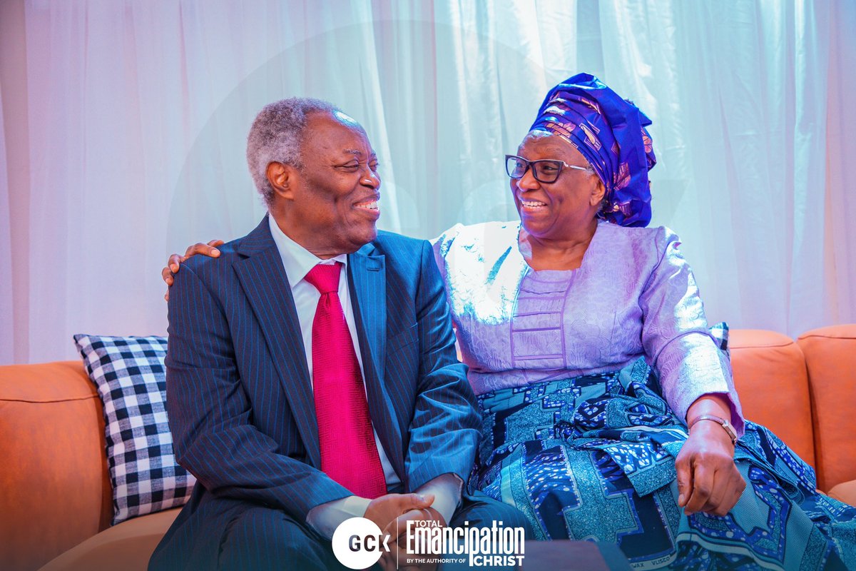 Daniel (@saxfreak) on Twitter photo A Power Couple,
At the fore front of the Global Revival.
A Model of the Christian Home,
Where the Altar fire burn and grow,
Where the Bible is loved and taught,
Where the Joy of Salvation is radiant and evident.
Happy wedding Anniversary <a href="/pastorwf_kumuyi/">Pastor William F. Kumuyi</a>, our biggest Daddy ❤️ A Power Couple,
At the fore front of the Global Revival.
A Model of the Christian Home,
Where the Altar fire burn and grow,
Where the Bible is loved and taught,
Where the Joy of Salvation is radiant and evident.
Happy wedding Anniversary <a href="/pastorwf_kumuyi/">Pastor William F. Kumuyi</a>, our biggest Daddy ❤️