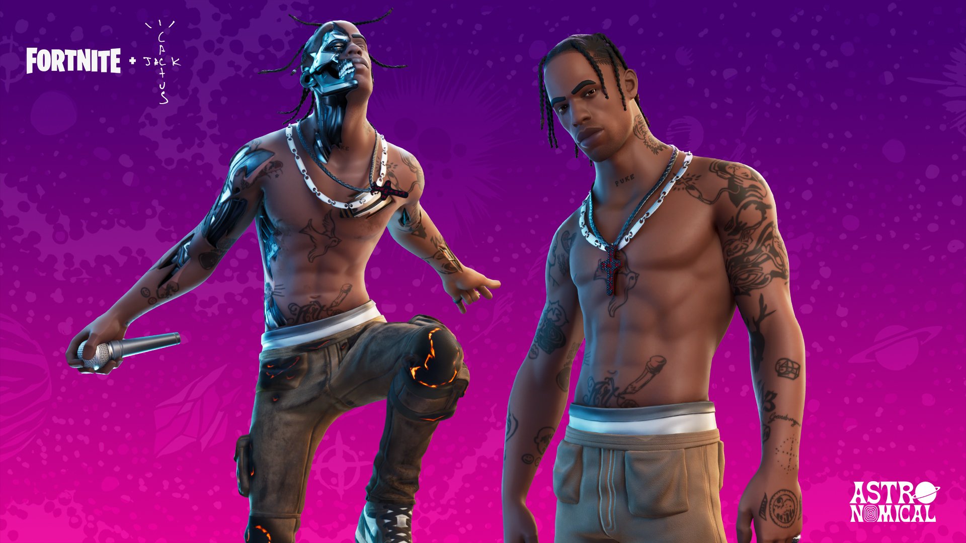 ウェブストア Travis scott Fortnite コラボ限定ポスター - おもちゃ