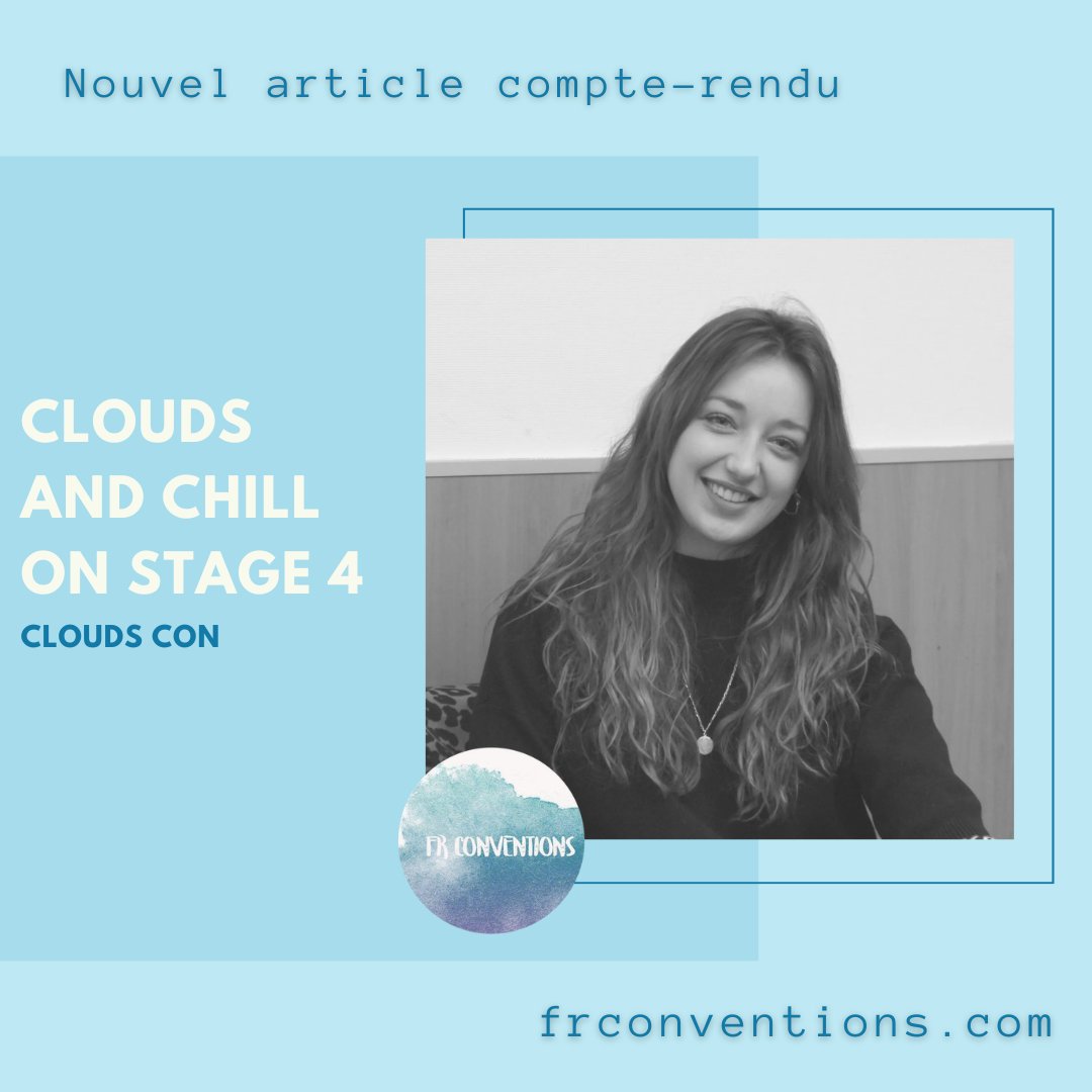FrConventions's tweet photo. Zoï Sévérin a rencontré ses fans le week-end dernier, lors de la #CACOS4 de @CloudsCon. Revivez cette journée au cœur d’une bulle de bienveillance dans notre compte-rendu 👇
https://t.co/oXcrxzwHBK https://t.co/ObeMcuOSs7
