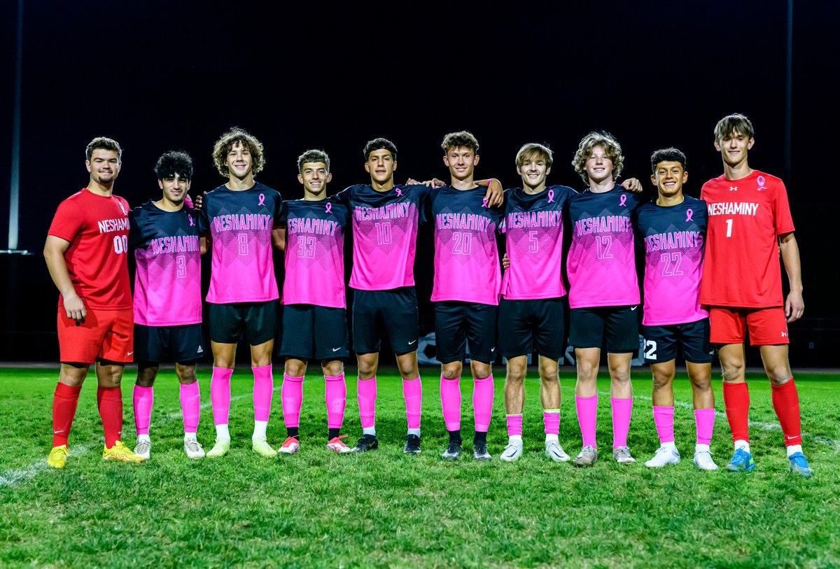 #PinkOut and Senior Night for <a href="/NeshaminySoccer/">Neshaminy Boys Soccer</a> last night <a href="/Neshaminy/">Neshaminy High School</a>